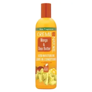 Leave-in Conditoner Ultra-Hydratant -CREME OF NATURE-Gamme Mangue  (250ml) :