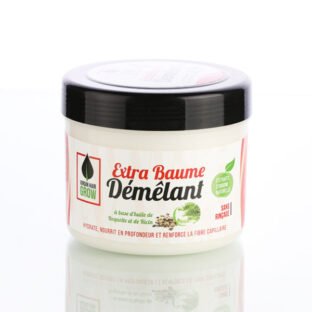 Baume Démêlant-VIRGIN HAIR GROW-Gamme a l'huile de roquette & ricin 300ml