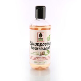 Shampooing Nourrissant -VIRGIN HAIR GROW-Gamme à l'huile de roquette et ricin 300ml