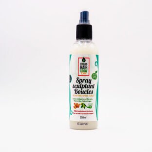 Spray Sculptant Boucles -VIRGIN HAIR GROW-Gamme a base de Glycérine , Huile d'olive , Argan , et Aloe vera 300ml