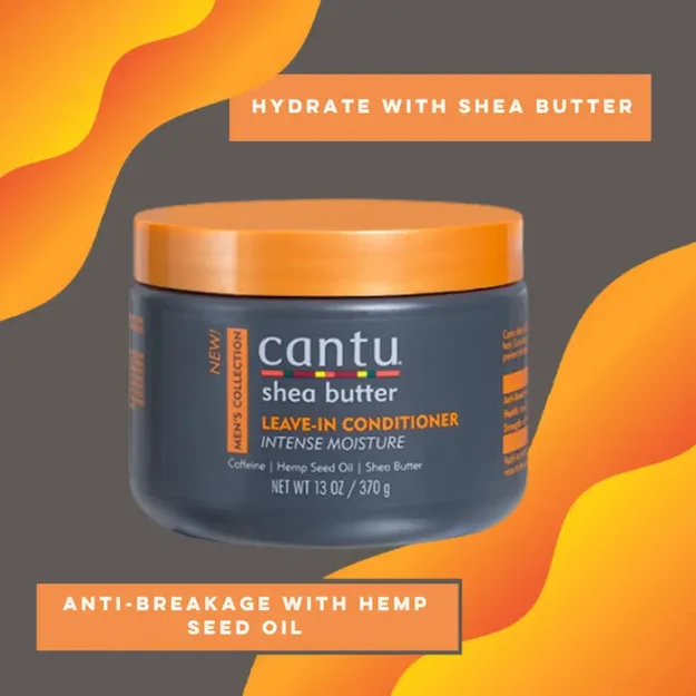 Leave-in Conditioner Hydratant Homme - Cantu-Gamme beurre de karité 370g – Image 2