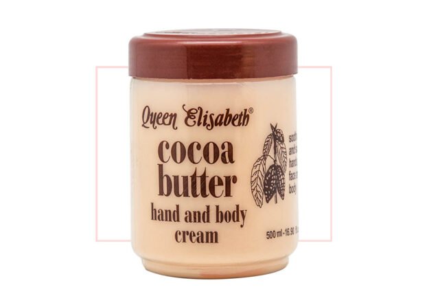 Crème corps et mains-QUEEN ELISABETH -Gamme Beure de Cacao 500ml