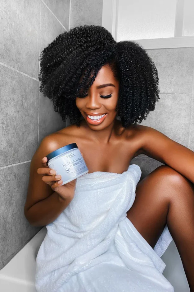 Masque hydratation coco karité -EDEN BODYWORKS 473ml – Image 2