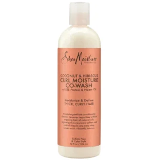 Après-shampoing CO-WASH-SHEA MOISTURE-GAMME COCO ET HIBISCUS 237ml