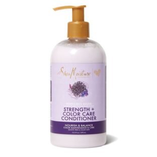 Après-Shampoing Soin Couleur-SHEA MOISTURE-Gamme à l'eau de riz 370ml
