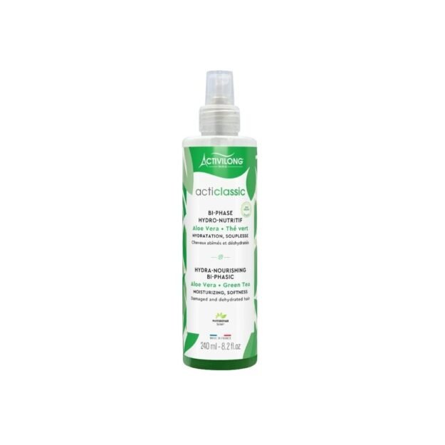 Spray Bi Phasic à l'Aloes et Thé Vert-ACTIVILONG  240ml