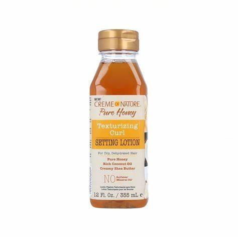 Lotion Texturisante -CREME OF NATURE-Gamme Miel Pure 355ml.