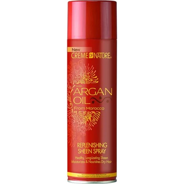 Spray Brillance-CREME OF NATURE-Gamme Huile D'argan 473ml