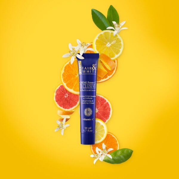 Crème Éclaircissante Visage -FAIR&WHITE-Gamme Vitamine C 50ml – Image 3