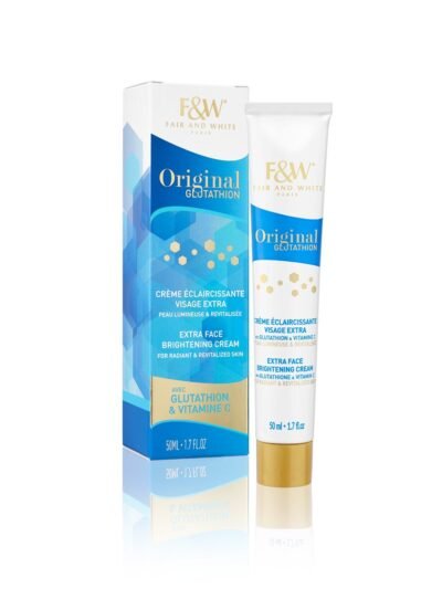 Crème Éclaircissante Visage Extra-FAIR&WHITE-Gamme Original Glutathion 50ml