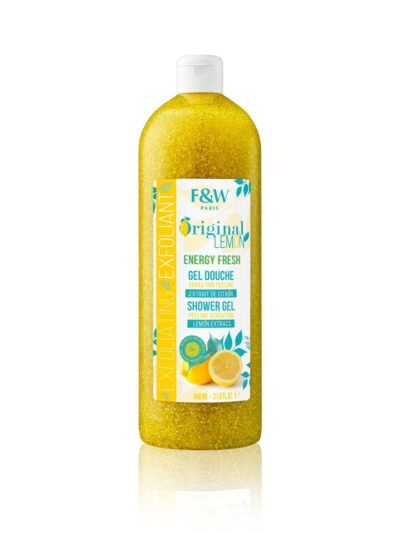 Gel Douche Exfoliant -FAIR&WHITE-Gamme Original Citron 940ml