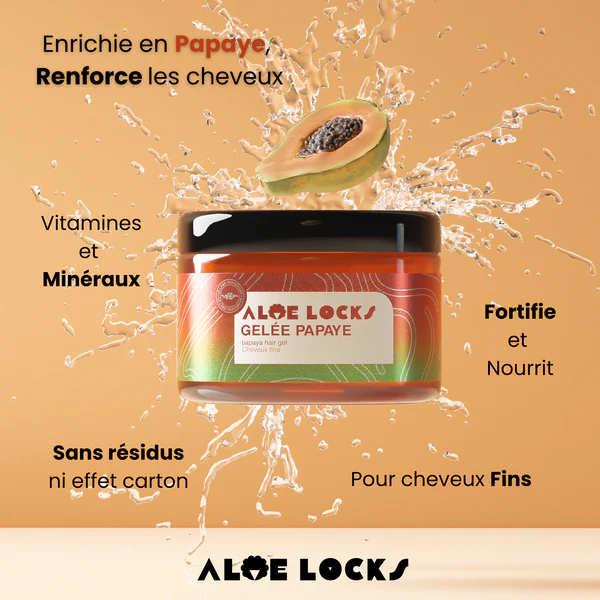Gelée Papaye Fortifie et nourrit-ALOE LOKCS 300ml – Image 3