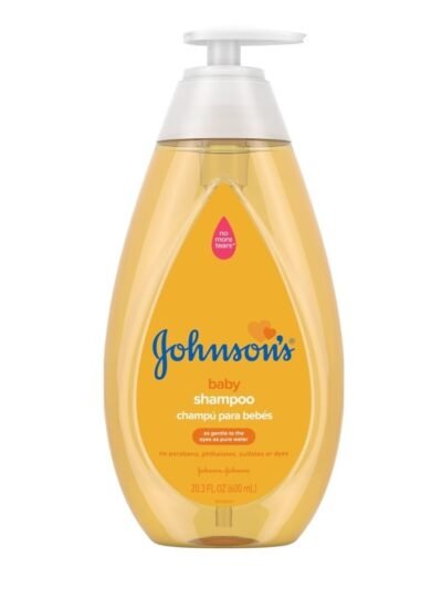 Shampoing Bébé-JOHNSONS-Gamme Pure & gentile daily care 500ml