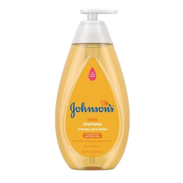 Shampoing Bébé-JOHNSONS-Gamme Pure & gentile daily care 500ml