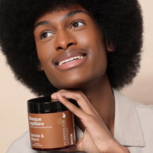 Masque Capillaire hydratant-PURE POUSS 500ml – Image 3