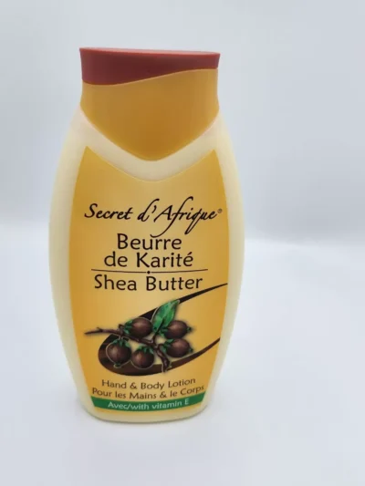 Lotion -SECRET D&rsquo;AFRIQUE -Gamme Beurre de Karité 500ml