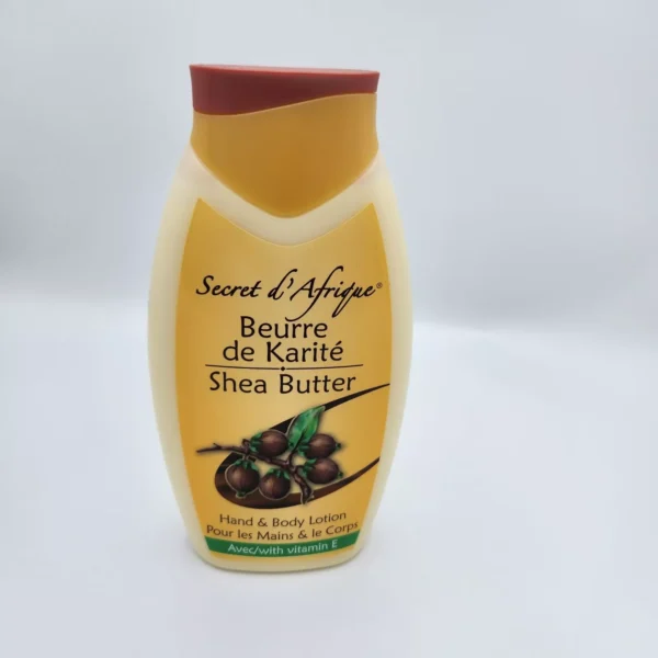 Lotion -SECRET D'AFRIQUE -Gamme Beurre de Karité 500ml