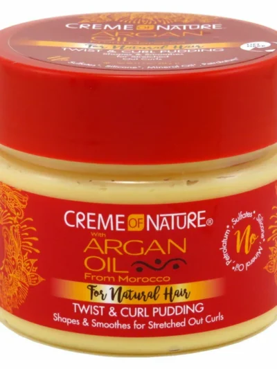 Beurre Capillaire-CREME OF NATURE-Gamme Huile D&rsquo;argan 135g
