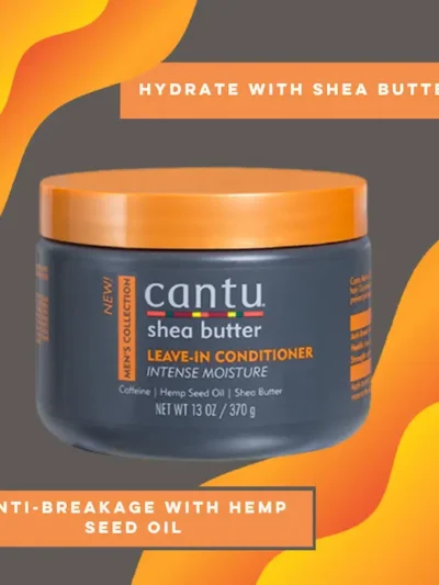 Leave-in Conditioner Hydratant Homme – Cantu-Gamme beurre de karité 370g