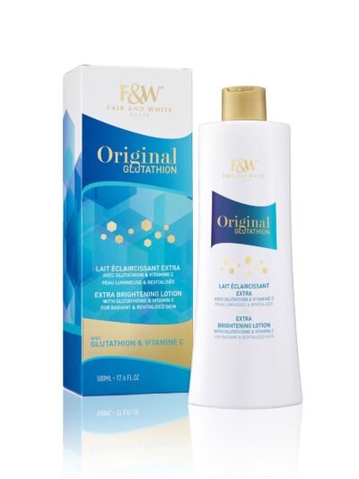 Lait Éclaircissant Extra-FAIR&WHITE-Gamme Original Glutathion 500ml