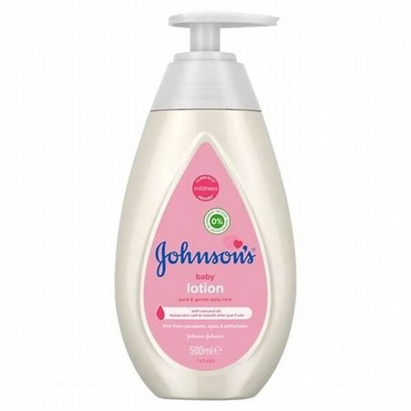 Lotion pour Bébé-JOHNSOSNS-Gamme Pure & Gentle Daily Care 500ml