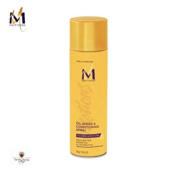 Spray nourrissant-MOTIONS HAIR- Gamme à l'huile d'argan , huile de coco , beurre de karité 318g
