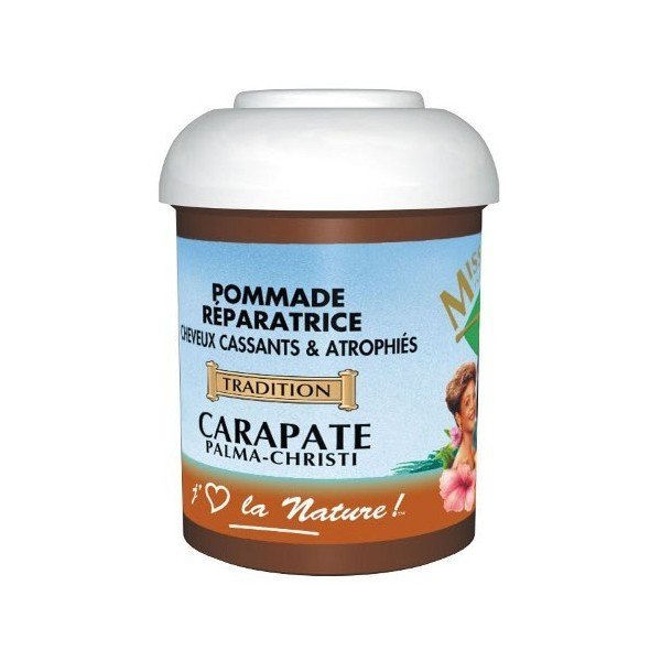 Pommade capillaire-MISS ANTILLES INTERNATIONAL-Gamme Carapate 125ml