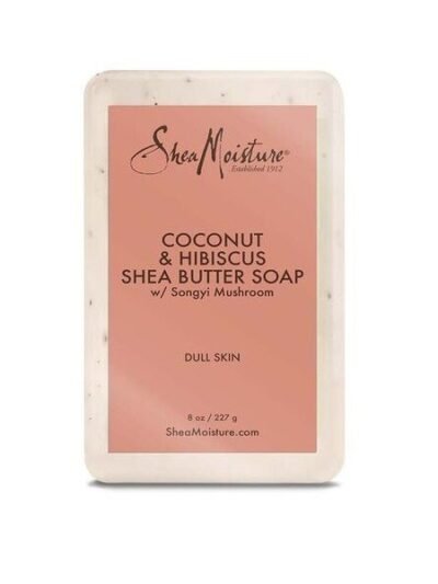 Savon Beurre de karité -SHEA MOISTURE -GAMME COCO ET HIBISCUS 230g