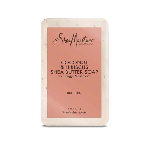 Savon Beurre de karité -SHEA MOISTURE -GAMME COCO ET HIBISCUS 230g