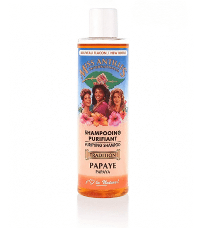 Shampoing purifiant -MISS ANTILLES INTERNATIONAL-GAMME PAPAYE 250ml