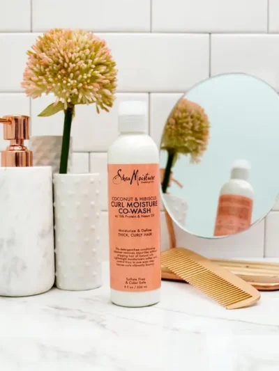 Après-shampoing CO-WASH-SHEA MOISTURE-GAMME COCO ET HIBISCUS 237ml