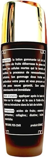 lalala Lotion gommante eclaircissante anti tâches à base de vitamine E 100ml – Image 2