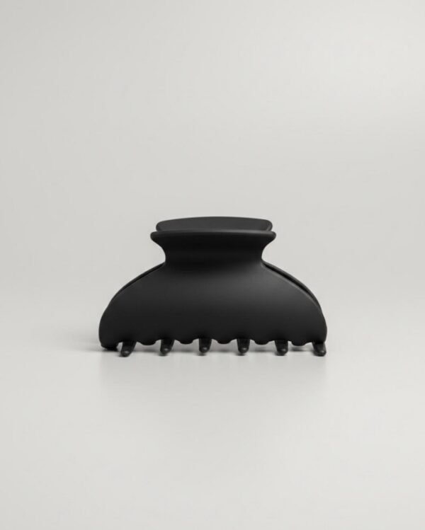 Pince à cheveux noire mate – Image 2