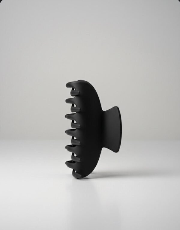 Pince à cheveux noire mate – Image 3