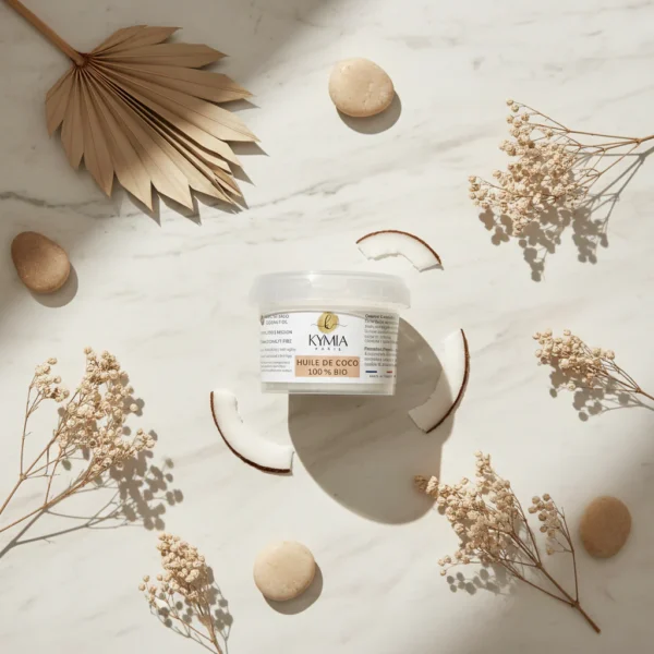 Huile de Coco Bio 200 ml – Soin naturel cheveux & peau – Image 2