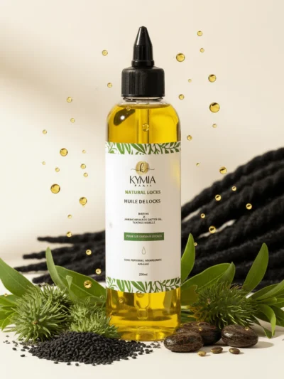 Huile de Locks Kymia Paris – Biotine, Jamaican Black Castor Oil & Nigelle