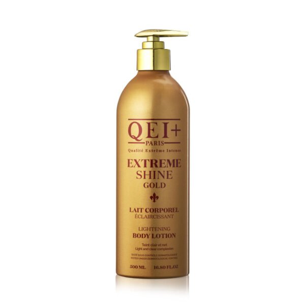 Lait Corporel Éclaircissant - Extreme Shine Gold QEI+