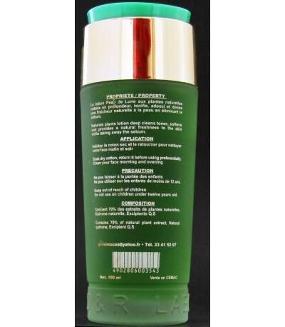 Peau de Lune lotion plantes naturelles