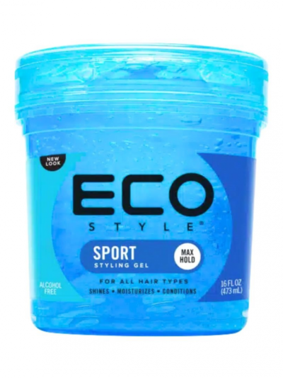 Gel ECO STYLER 16 OZ- coiffant tenue extra 473ml (Sport)